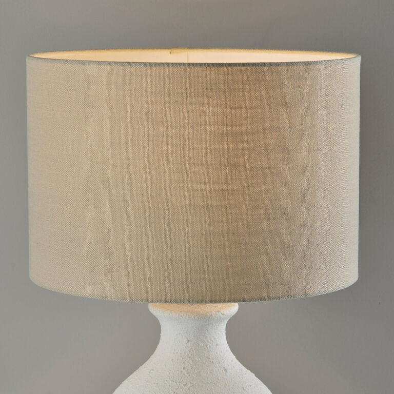 Bazely Textured Ceramic Jug Table Lamp image number 5