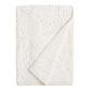Anastasia Ivory And White Sculpted Paisley Bath Towel image number 0