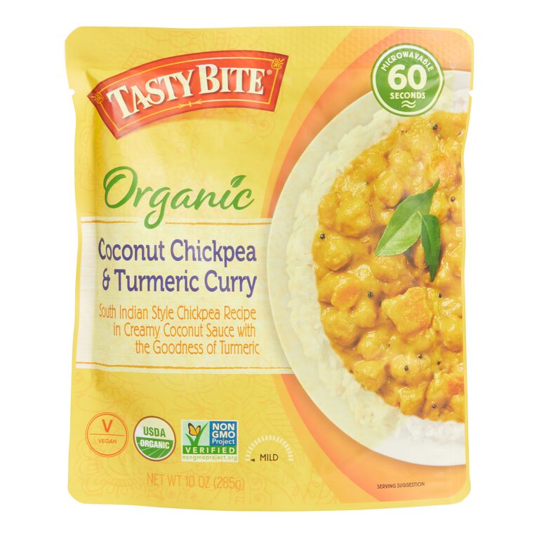 Tasty Bite Coconut Chickpea and Turmeric Curry image number 1