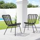 Everett All Weather Wicker Outdoor Chair Set of 2 image number 1