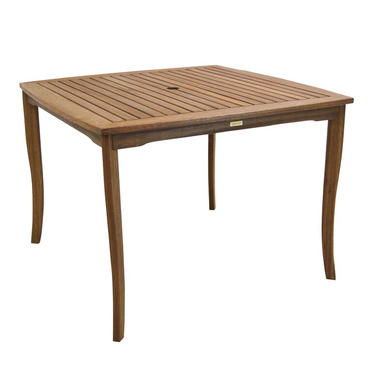 Danner Square Eucalyptus Outdoor Dining Table image number 1