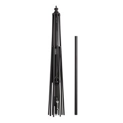 Steel 9 Ft Tilting Patio Umbrella Frame And Pole