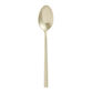 Champagne Satin Hammered Soup Spoon image number 0