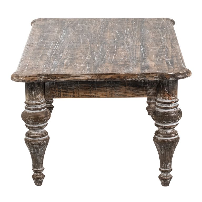 Berne Distressed Reclaimed Pine Coffee Table image number 3