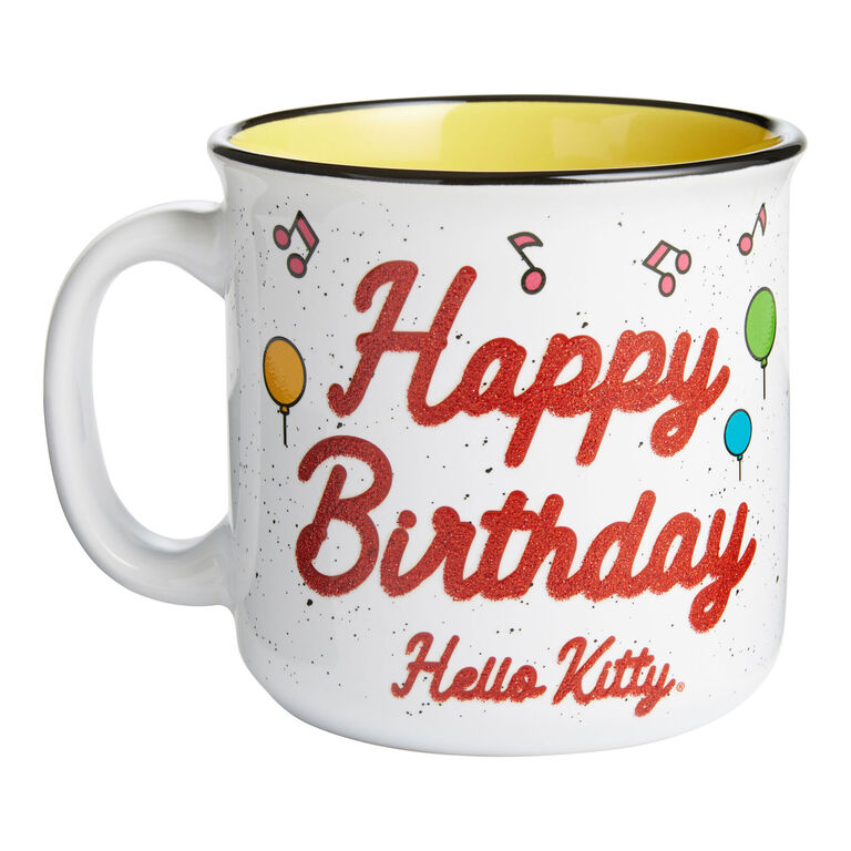 Hello Kitty Happy Birthday Ceramic Mug image number 3