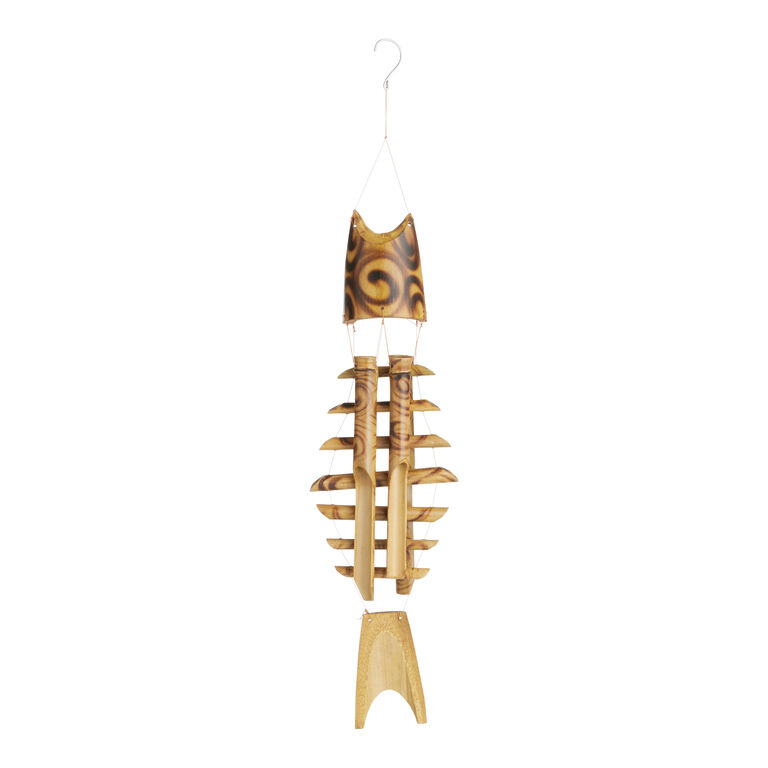 Bamboo Fish Wind Chime image number 1