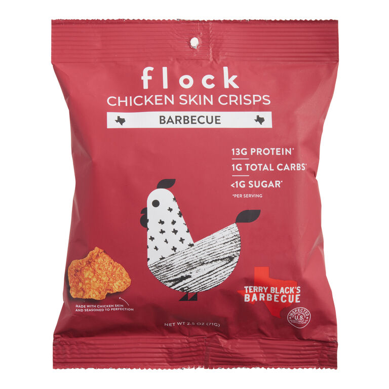 Flock BBQ Chicken Skin Crisps image number 1