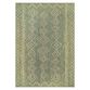 Green And Ivory Diamond Salma Indoor Outdoor Rug image number 0