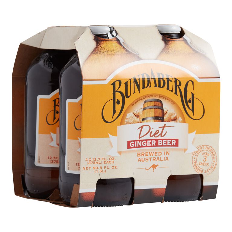 Bundaberg Diet Ginger Beer 4 Pack image number 1