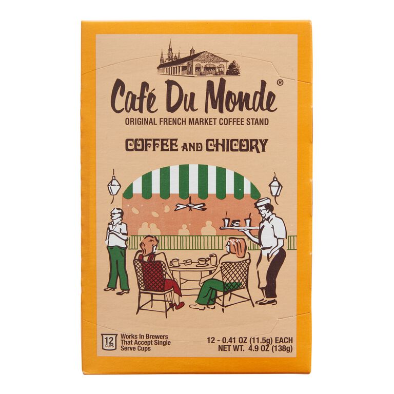 Cafe Du Monde Coffee And Chicory K-Cup Coffee Pods 12 Count image number 1