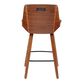 Joel Mid Century Upholstered Counter Stool image number 4