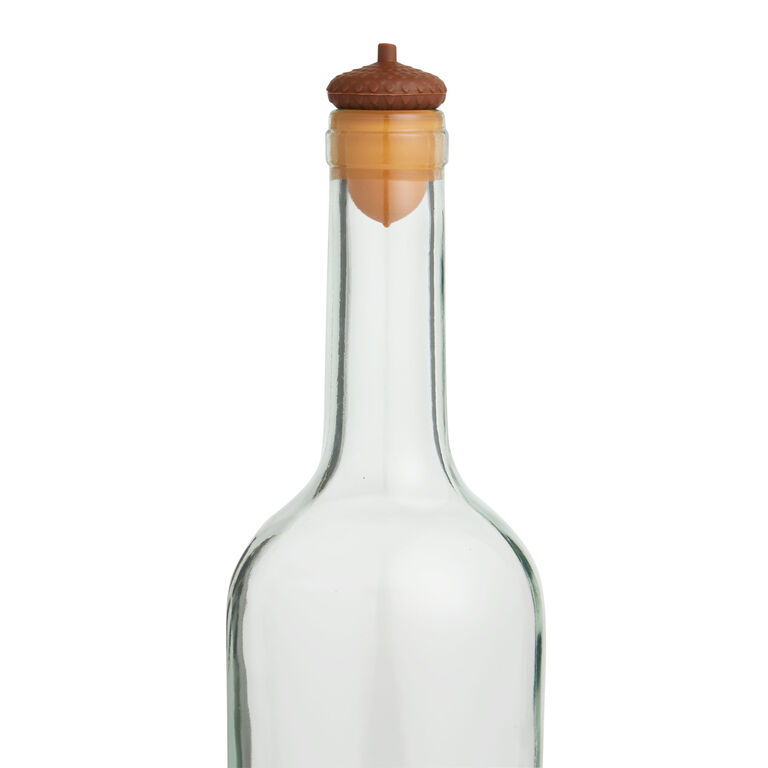Fred Oaked Acorn Bottle Stopper 2 Pack image number 1