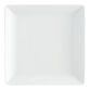 Coupe Square White Porcelain Dinner Plate image number 0