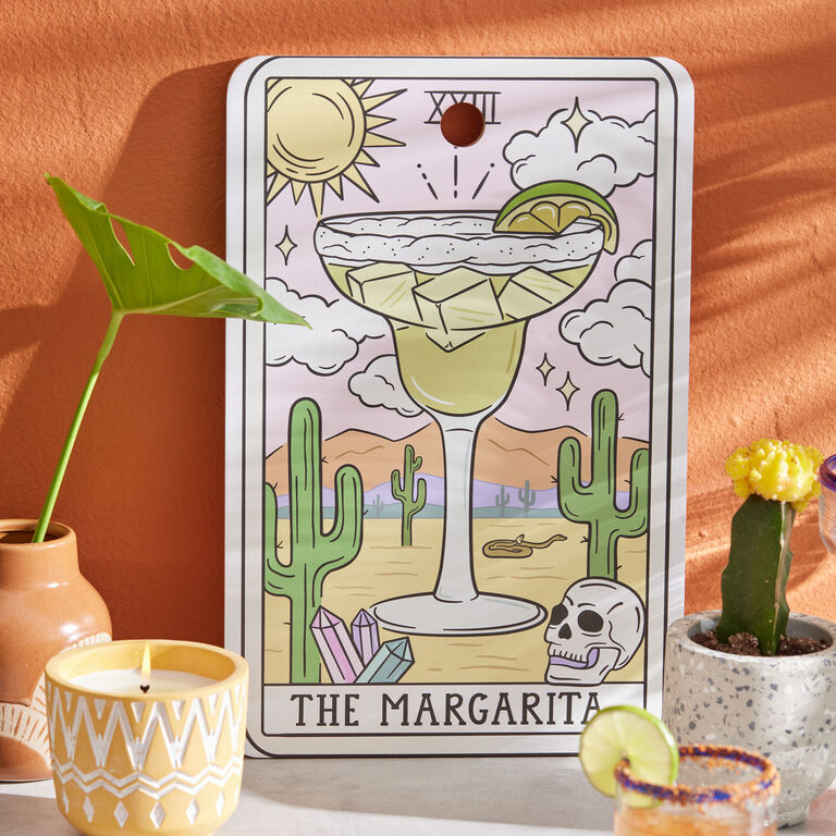 Bamboo Margarita Tarot Card Cutting Board image number 2