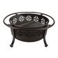 Echo Rubbed Bronze Steel Tile Fire Pit image number 2