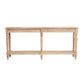 Everett Long Weathered Natural Wood Foyer Table image number 2