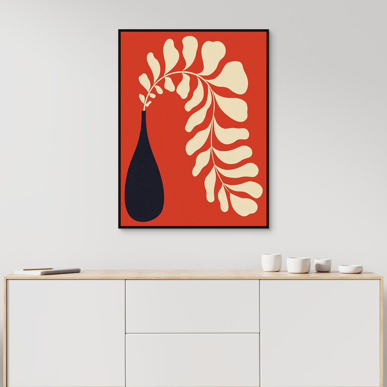 Lazy Plant II By Alisa Galitsyna Framed Canvas Wall Art image number 4