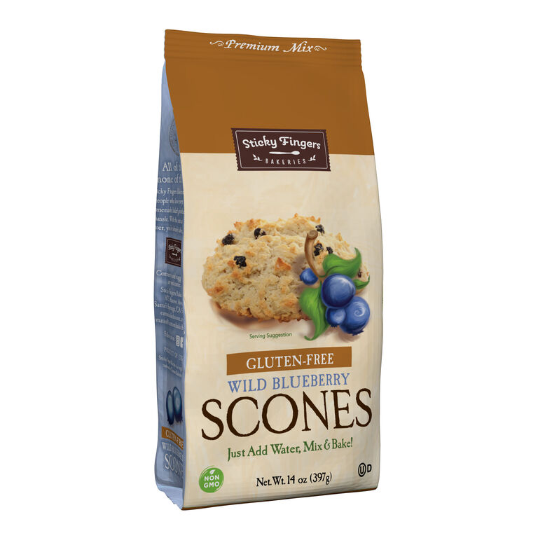 Sticky Fingers Bakeries Blueberry Gluten Free Scone Mix image number 1