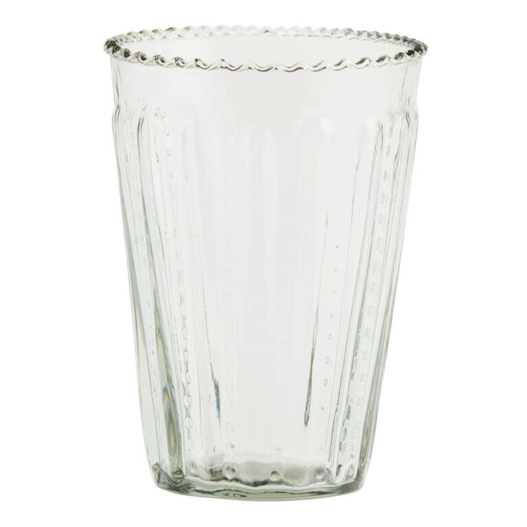 Textured Ruffle Glassware Collection image number 4