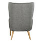 Nilan Wingback Upholstered Chair image number 3