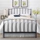 Keily Charcoal Steel Spindle Queen Bed image number 6