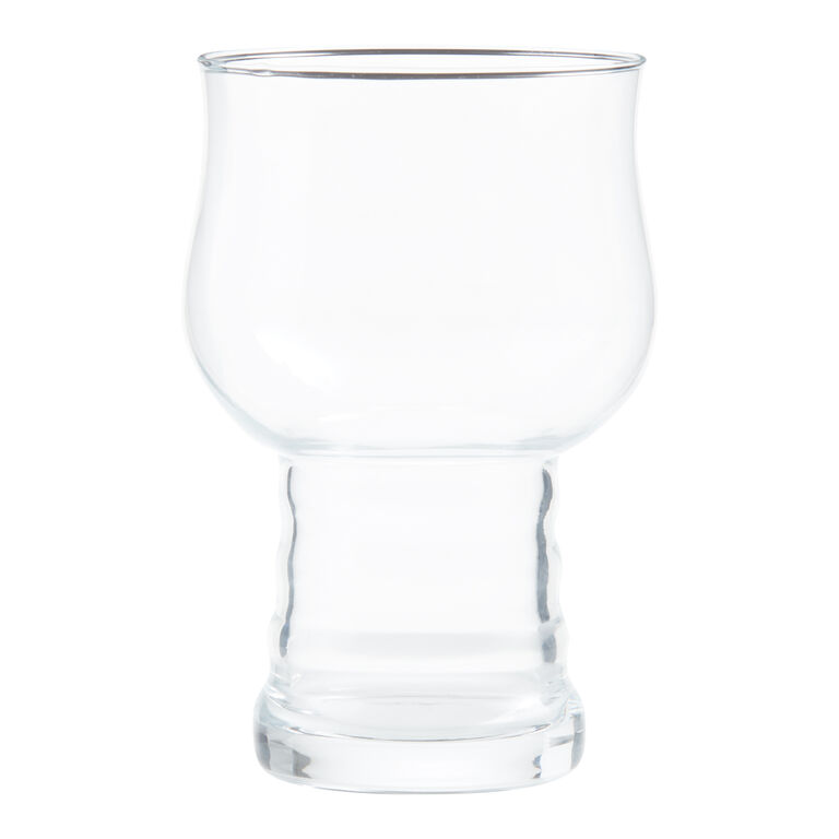 Ribbed IPA Beer Glass image number 1