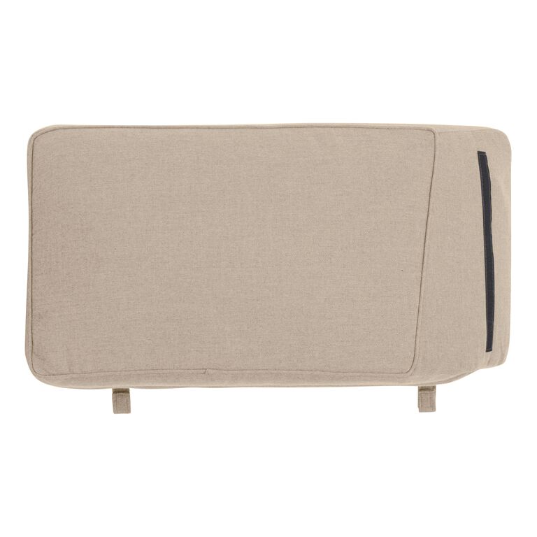 Sunbrella Alicante II Outdoor Sectional Corner Cushion Cover image number 3