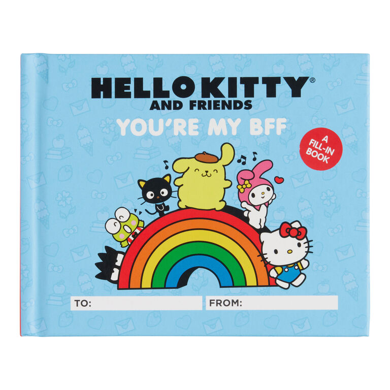 Hello Kitty and Friends You're My BFF Fill In Book image number 1