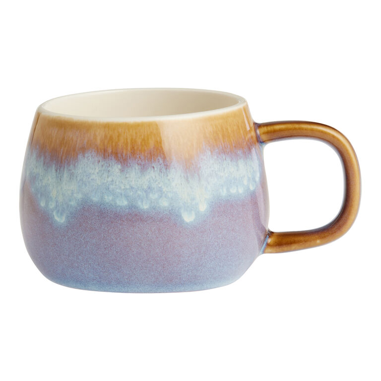 Petite Pastel Drippy Ombre Ceramic Mug image number 1
