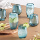 Sonora Teal Handcrafted Bar Glassware Collection image number 0