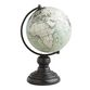 Gray Globe With Wood Stand image number 0