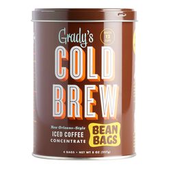 Grady's Cold Brew Bean Bag Can 4 Count