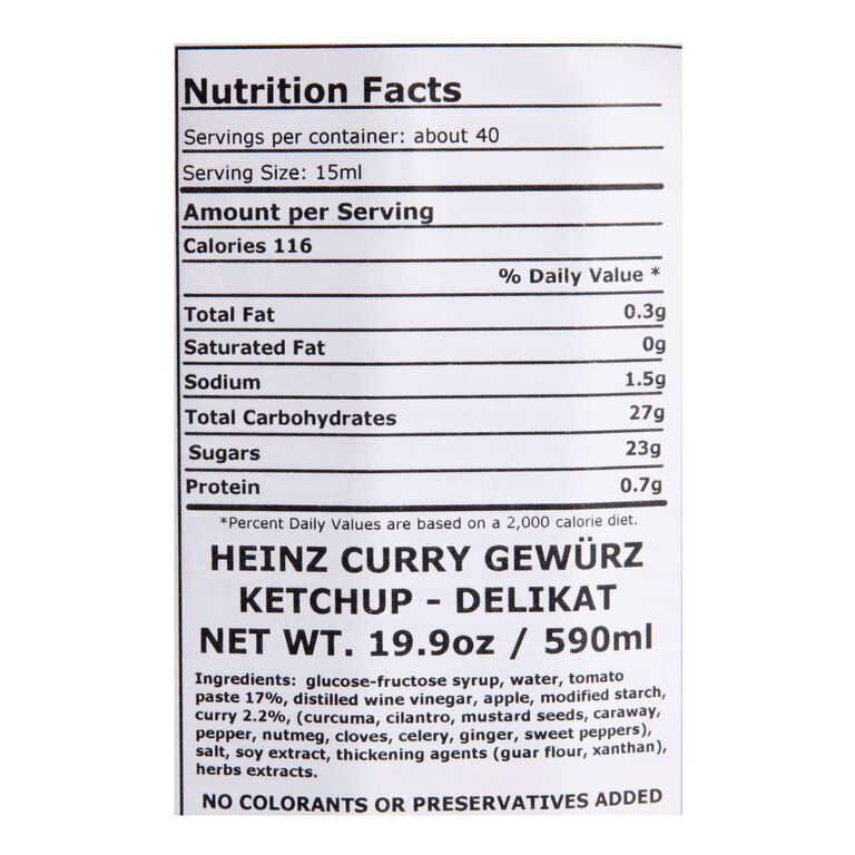 Heinz Curry Spice Ketchup image number 2