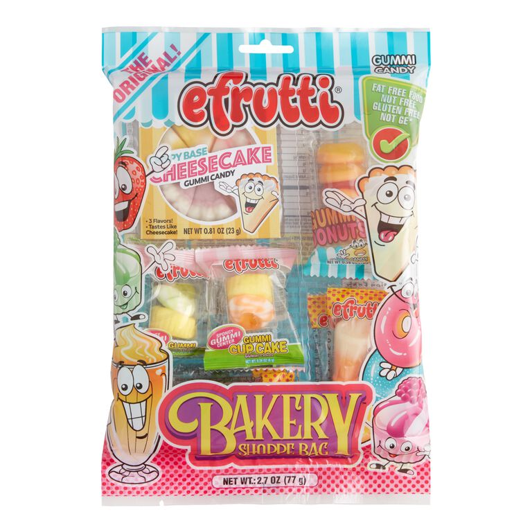 Efrutti Sweet Shop Bakery Gummy Candy Set of 3 image number 1