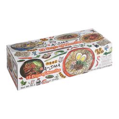 A-Sha 12 Days of Noodles Mandarin Style Variety 12 Pack