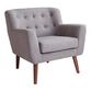 Travis Mid Century Tufted Upholstered Chair image number 0