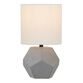 Fredo Geometric Concrete Accent Lamp image number 0