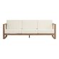 Segovia Light Brown Eucalyptus Outdoor Couch image number 2