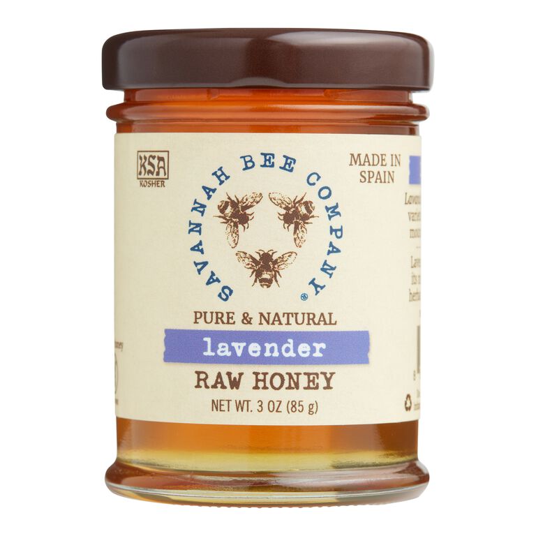 Mini Savannah Bee Company Lavender Raw Honey image number 1