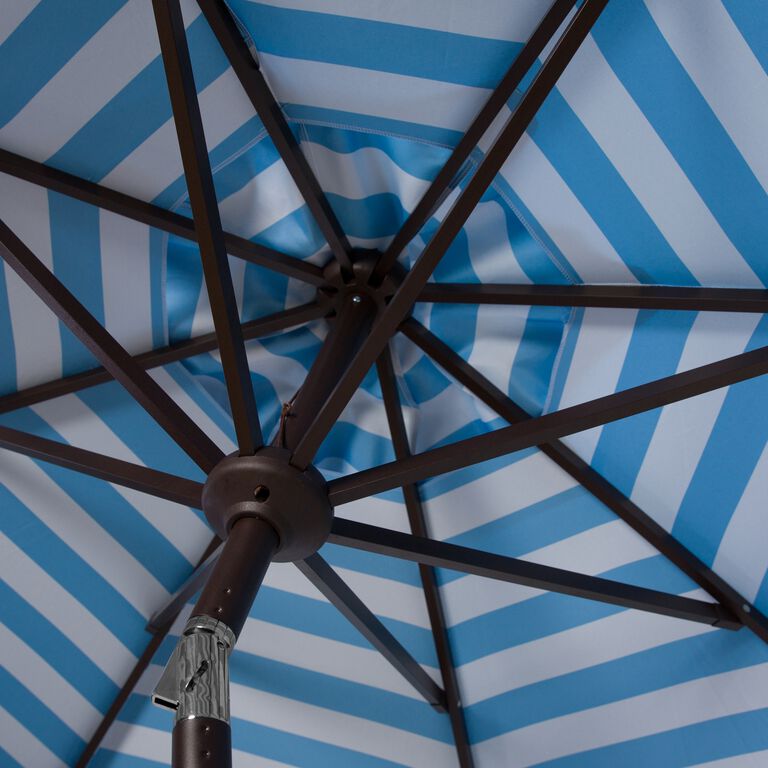 Under Stripe 9 Ft Tilting Patio Umbrella image number 4