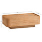 Mathis Warm Blonde Wood Floating Block Coffee Table image number 4