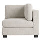 Hayes Cream Track Arm Modular Sectional Corner End Chair image number 2