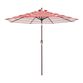 Striped 9 Ft Replacement Umbrella Canopy image number 1