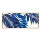 Blue Palms Framed Canvas Wall Art image number 0