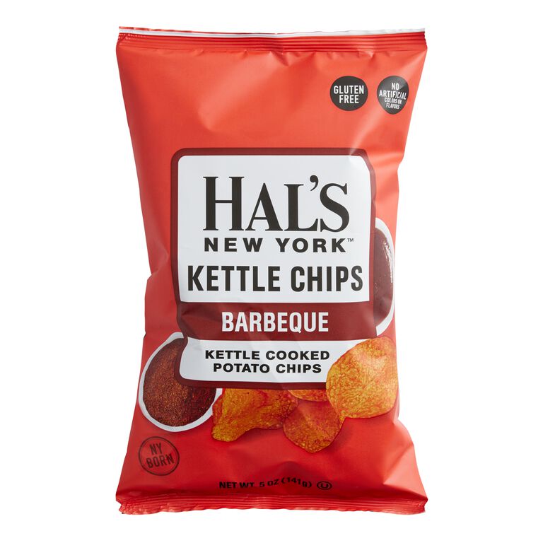 Hal's New York Barbeque Potato Chips image number 1