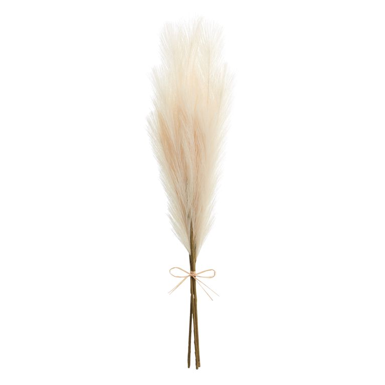 Natural Faux Pampas Grass Bunch image number 1