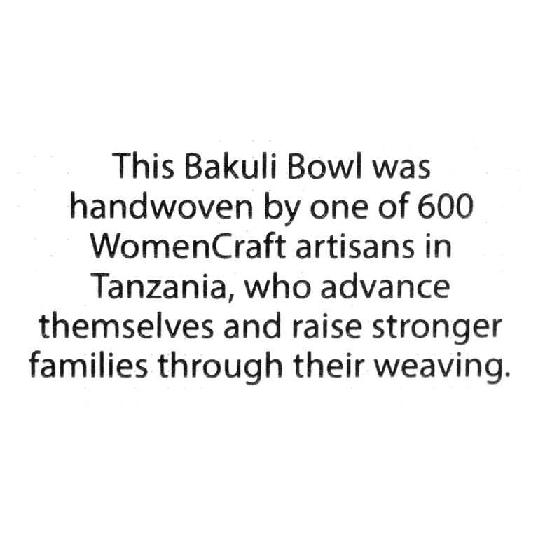 WomenCraft Natural Fiber Bakuli Bowl Set of 3 image number 4