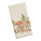 Embroidered Wildflower and Mushroom Kitchen Towel image number 0
