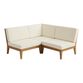 Somers Teak 3 Piece Square Modular Outdoor Sectional Sofa image number 0
