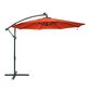 Cantilever Patio Umbrella with Solar LED Lights image number 0